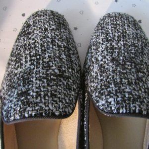 Naturalizer Emiline 2- black/white tweed shoes size 7.5 M